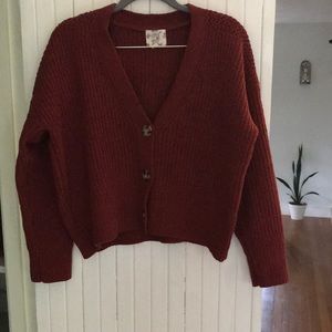Sweater cardigan